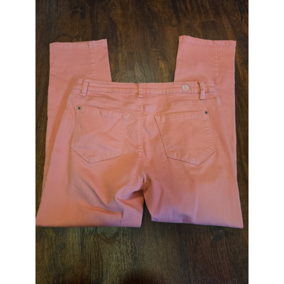 Kensie You look pretty skinny jeans pink soft red size 29 - Picture 5 of 6
